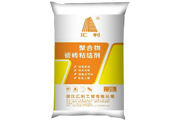 聚合物瓷磚粘結劑主要特點